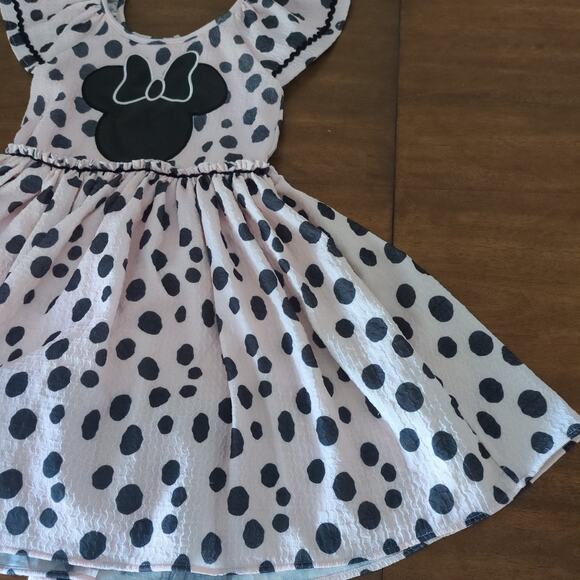 Pippa & Julie Disney Polka Dot Minnie Dress Big Girls/kids  size 8 EUC - Picture 3 of 12